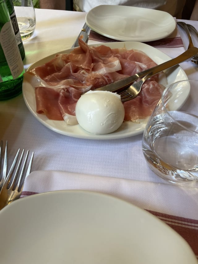 PROSCIUTTO DI PARMA E BUFALA CAMPANA - Poldo e Gianna Osteria, Rome