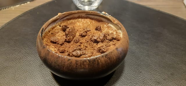 Tiramisù con crumble al cacao - Il Gusto della Vita