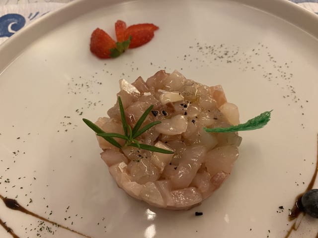 TARTARE DI ORATA - Officina zio Pesce