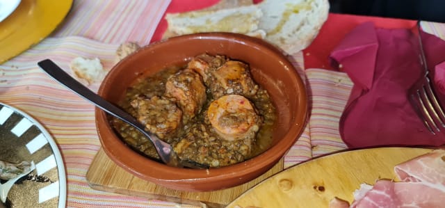 Lenticchie e cotechino (fuori menù the fork) - Agriturismo La Massaria