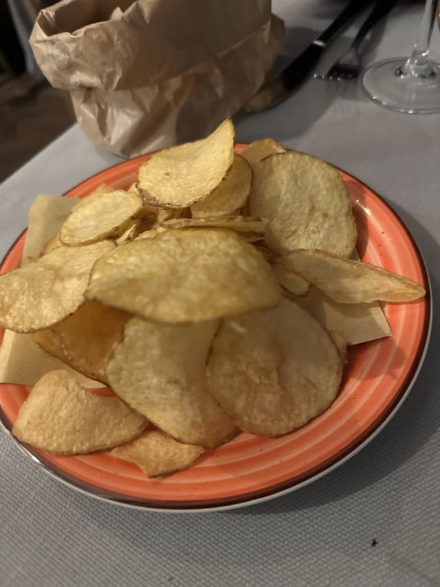 Patate chips  - Mare in Pasta Darsena - Enoteca di Mare