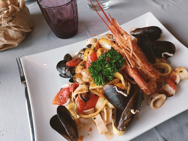 Scialatielli fatti a mano Mare in Pasta  - Mare in Pasta Darsena - Enoteca di Mare