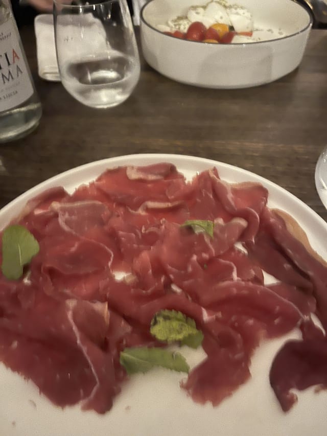 Carpaccio di black angus  - Hosteria La Stazione, Rome