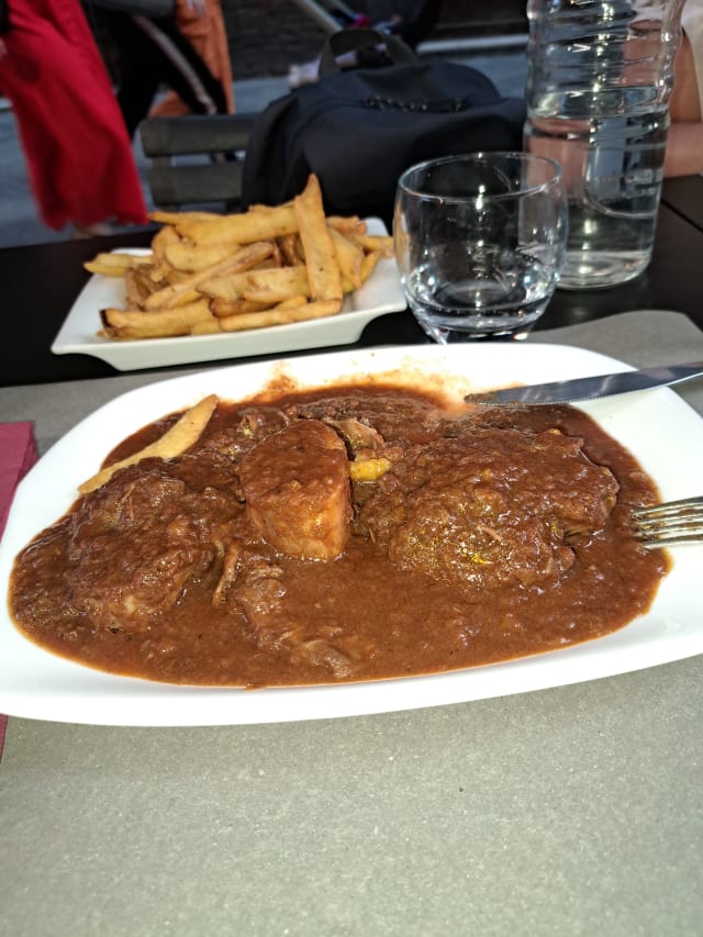 Ossobuco alla senese - Hostaria di Pantaneto 55 Siena, Siena