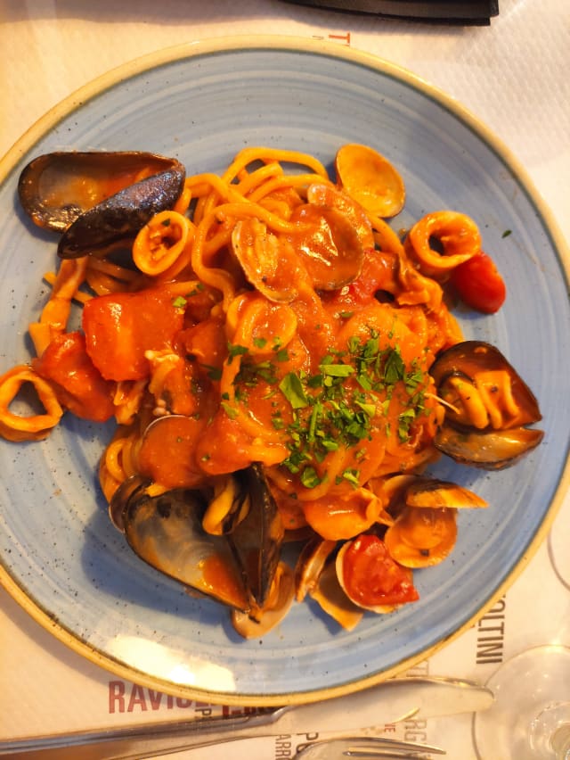 Tonnarelli misto Mare - Mix Risto Bottega Sarda, Rome