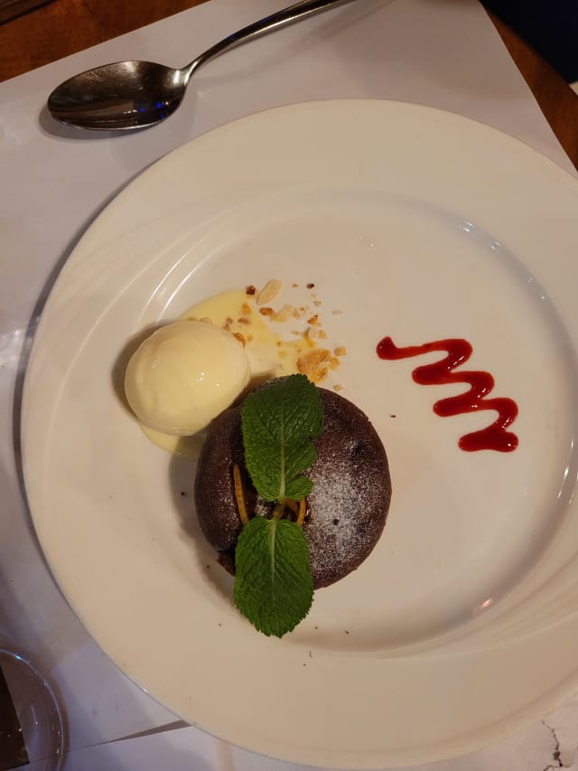 Fondant au chocolat - Le Socrate, Geneva