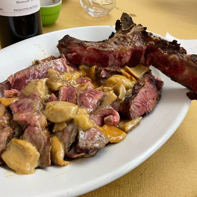 Tagliata di manzo (prezzo all'etto) - Trattoria Stefan Pizzeria