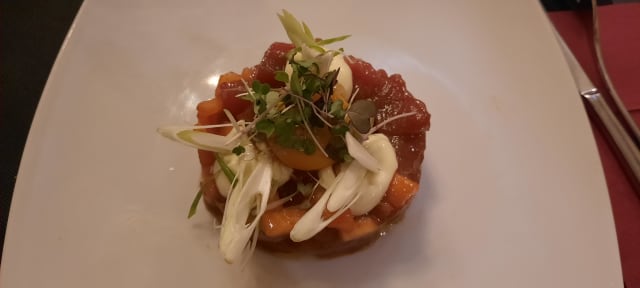 Tartar de Atún Rojo Bluefn y Melón Cantaloup - Calabrasa, Barcelona