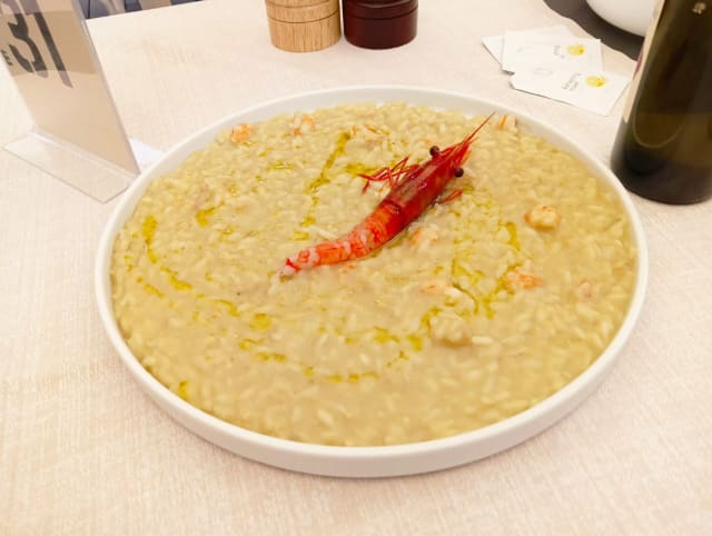 Risotto di carciofo e gambero rosso - LaBottega, Lainate