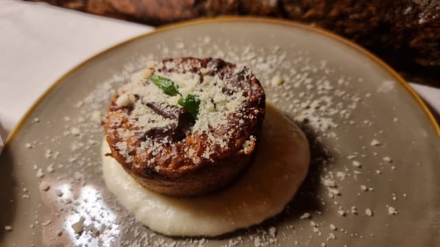 Parmigiana di melanzane - Cafè Corrientes, Rome