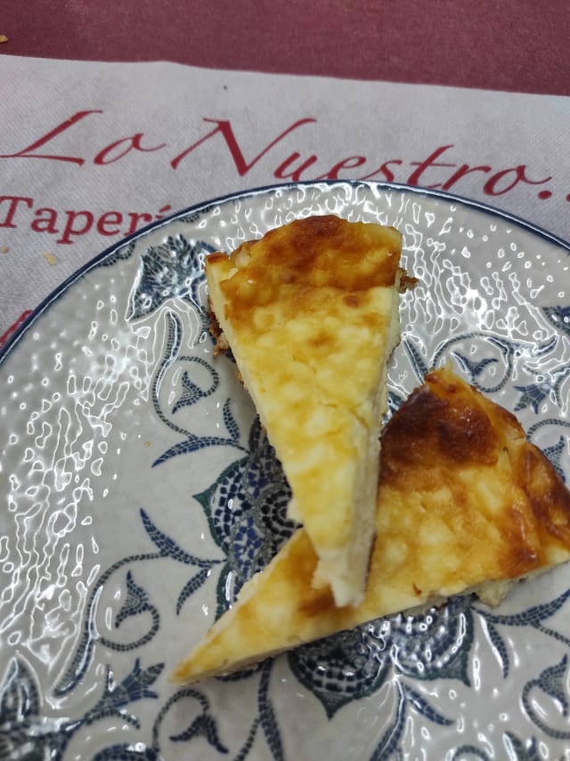 Tarta de queso manchego - Lo Nuestro Tape, Toledo