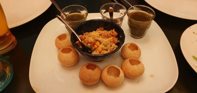 Pani puri (6 pièces) - Little India Street Kitchen