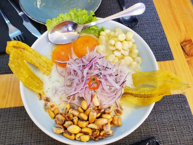 Ceviche clásico - Avenida Perú, Madrid