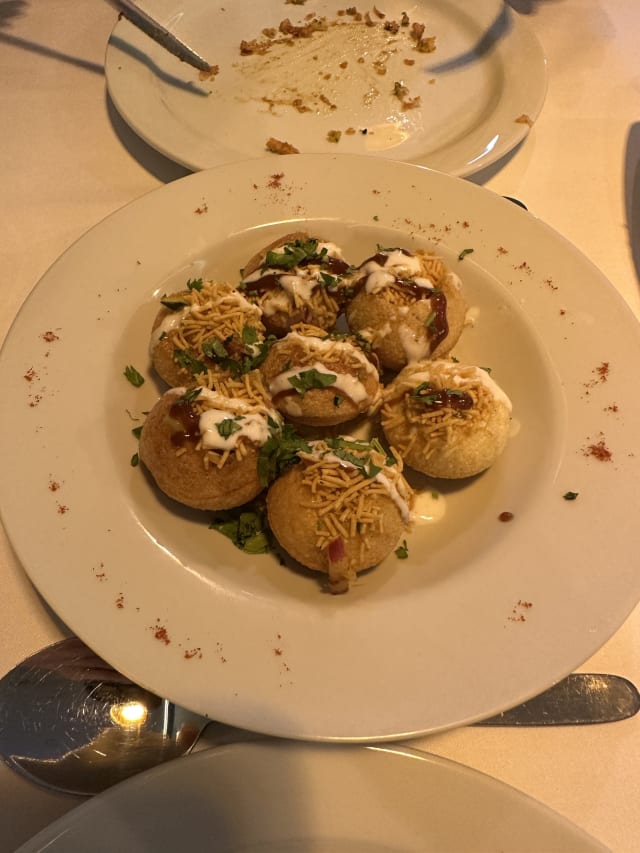 Dahi Puri Chaat - Atithi Restaurante Indio, Barcelona