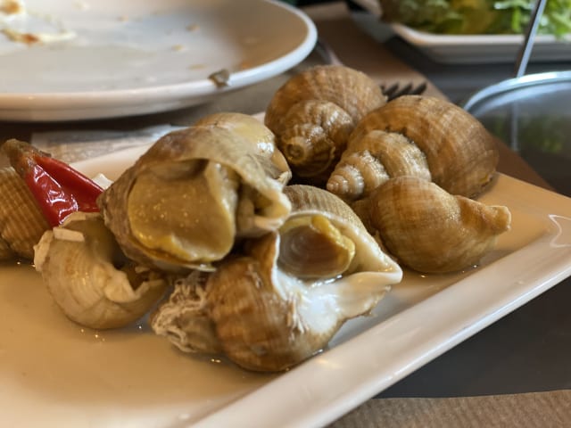 Assiette de bulots aïoli / Whelks with garlic mayonnaise  - La Table d'Aligre