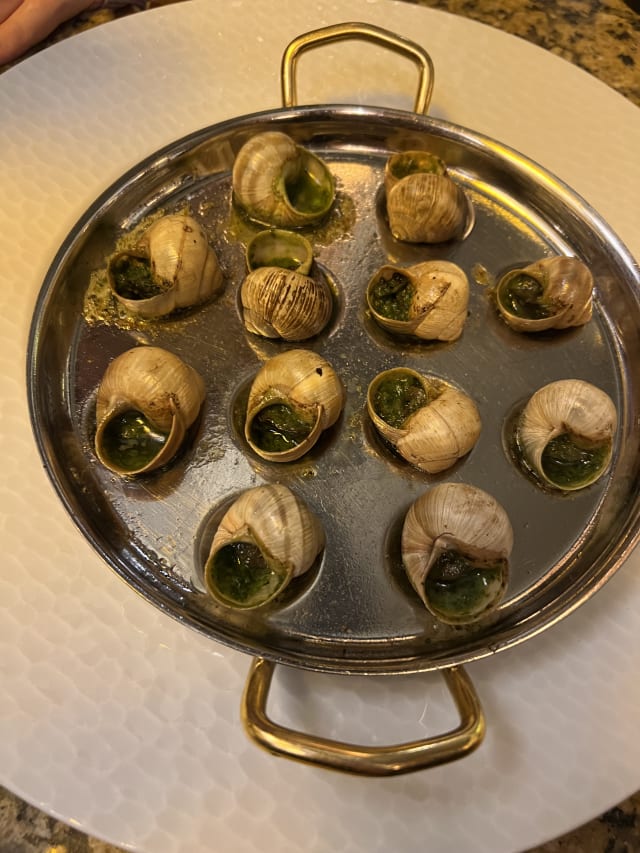 Escargots de Bourgogne x6 - Le Flore en L'Ile, Paris