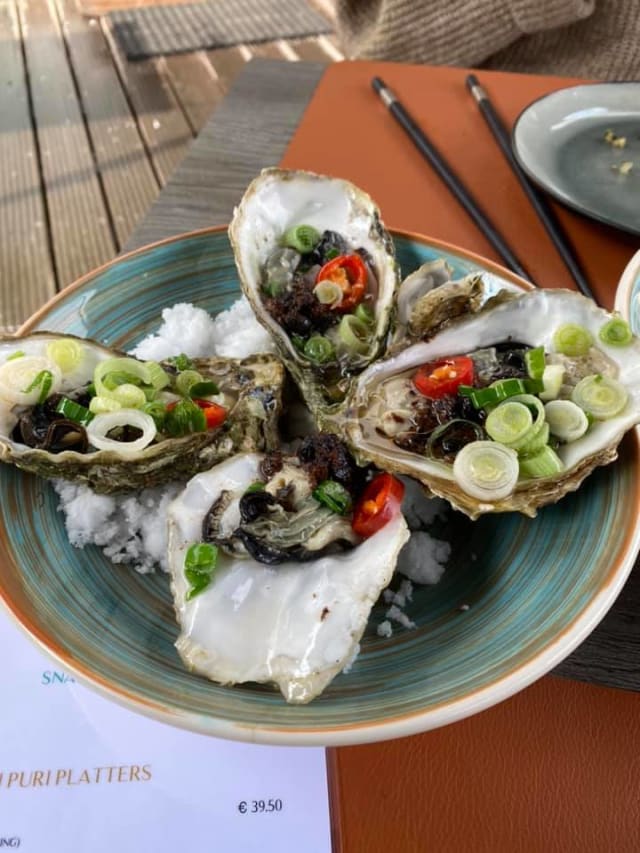 gestoomde oesters - Chung, Rotterdam