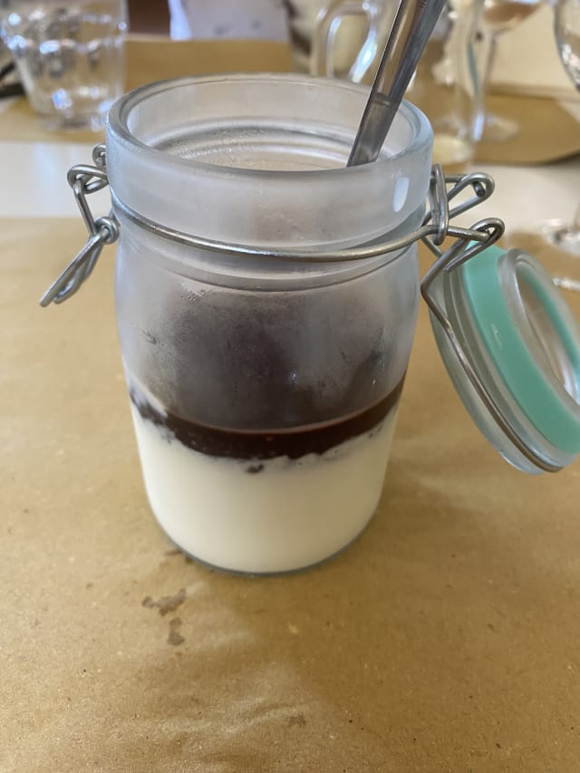 Panna cotta al cioccolato - Locanda Della Fattora