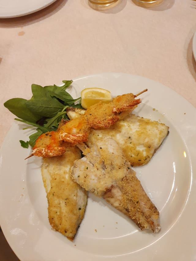 Spiedini misti di mare al forno - La Margherita