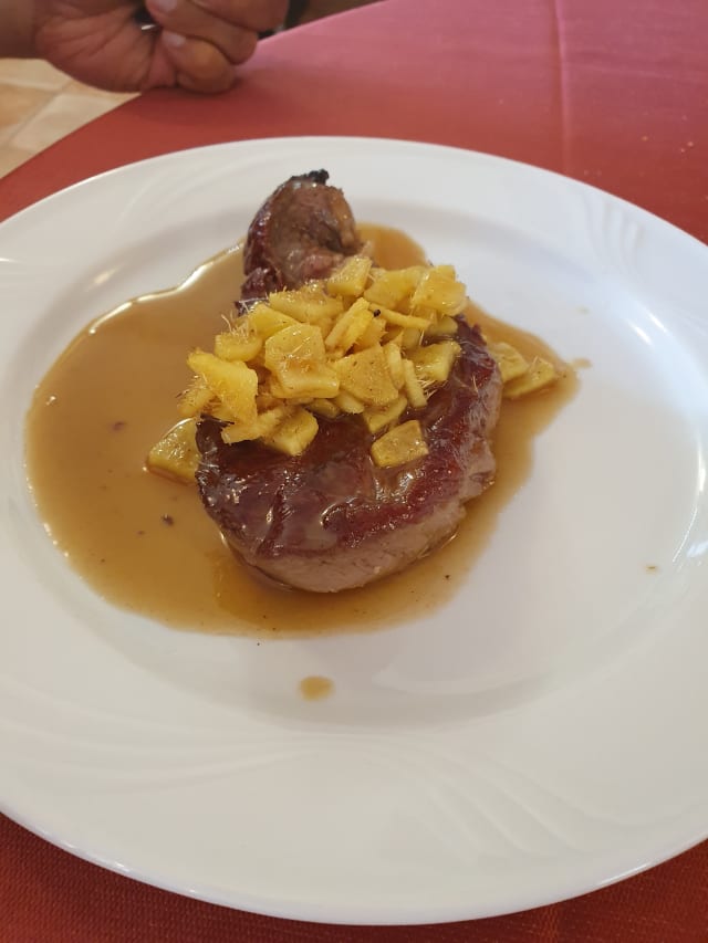 filetto di manzo miele e zenzero - Da Gigi