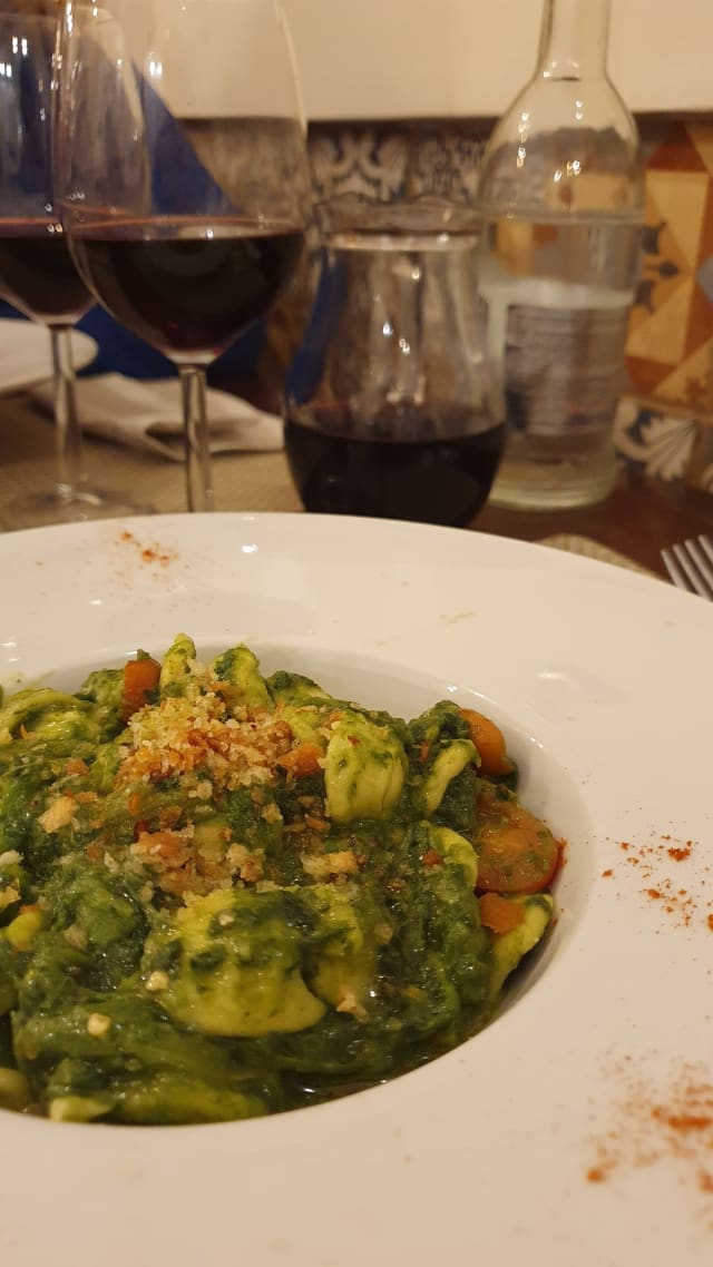 Orecchiette alle Cime di Rape - Osteria Villari