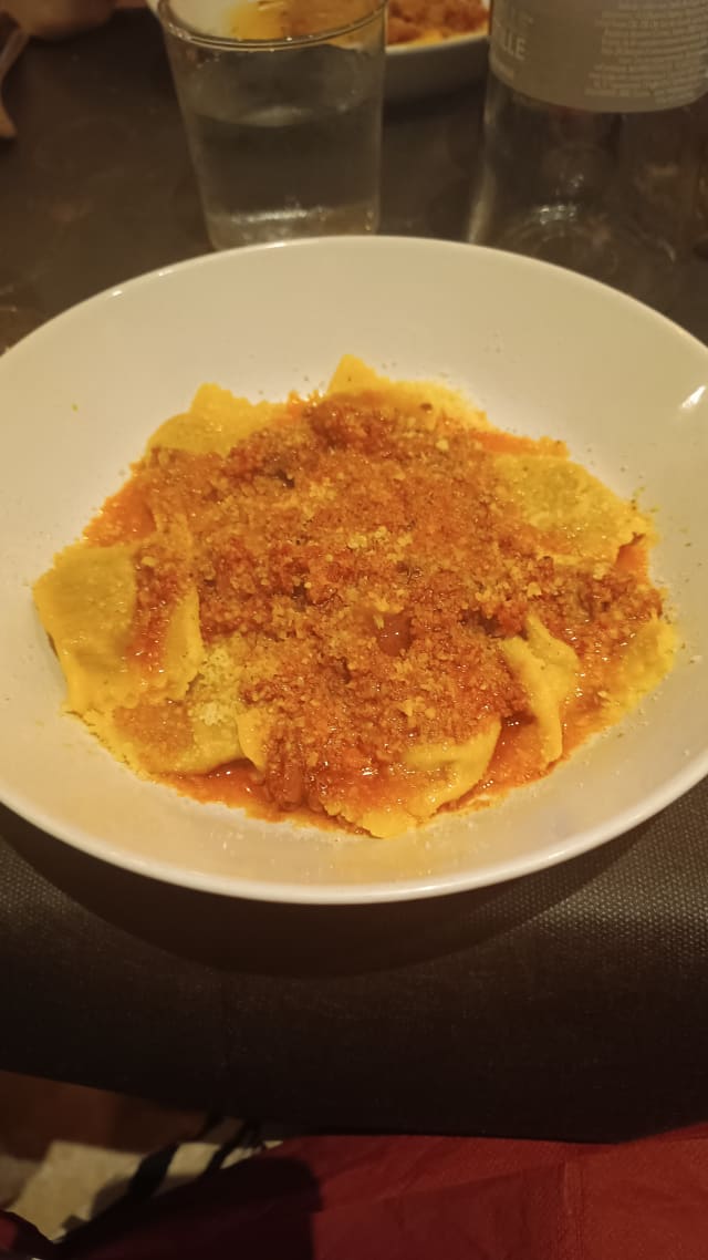 Tortelli di Zucca - La Botteghina - Cucina,Vini e Salumi