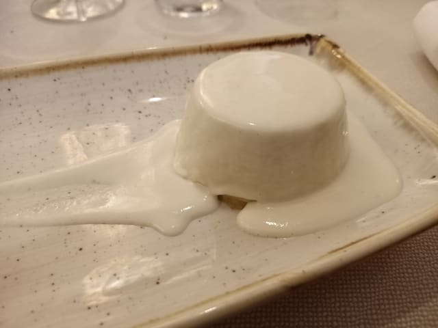 Tortino di broccoli e fonduta di pecorino - Hostaria del Roody, Rome