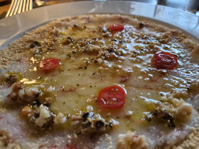 Pizza di mazzancolle - Ristorante il Posto