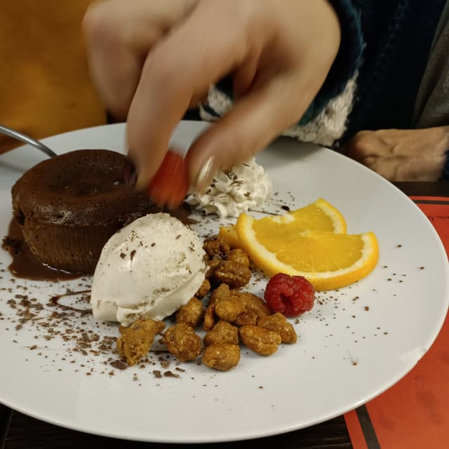 Mi-cuit chocolat - Brasserie Restaurant L'Ardennais, Reims