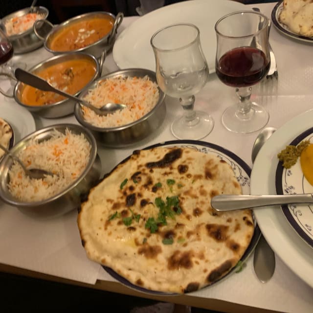 Nan bœuf hachée fromage - Etoile du Kashmir 11ème, Paris