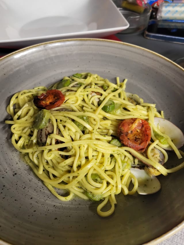 Tagliolini all'uovo alle vongole veraci - Locanda Manin