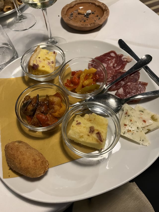 Antipasto dell’entroterra cilentano - Trattoria da Valentone, Marina Di Camerota