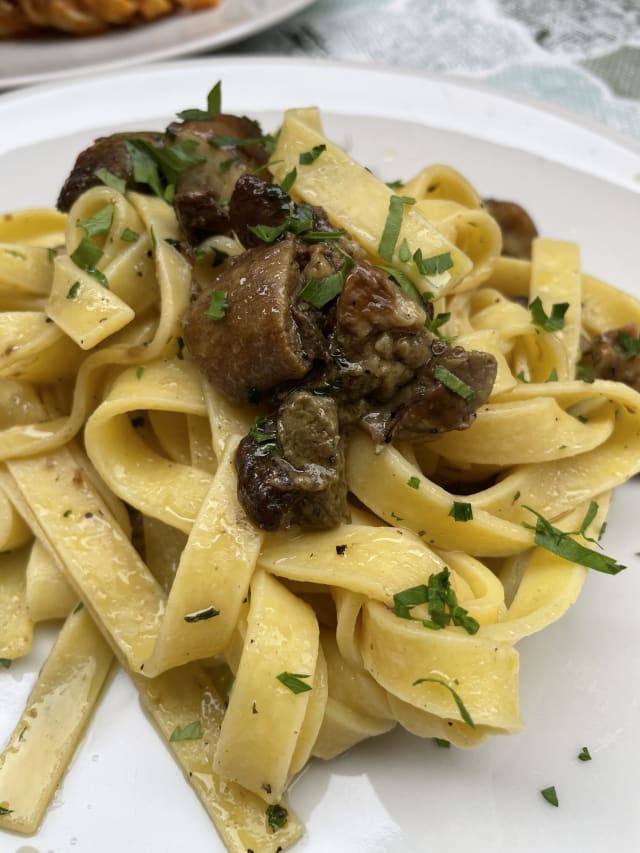 Tagliatelle ai porcini - Ristorante Continental, Perugia