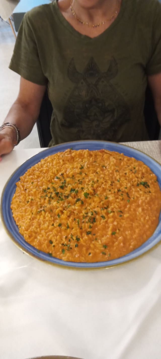 Risotto alla crema di scampi - Bistrot La Favola, Rome