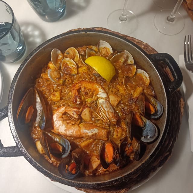 Paella de marisco - Samantha's, Barcelona