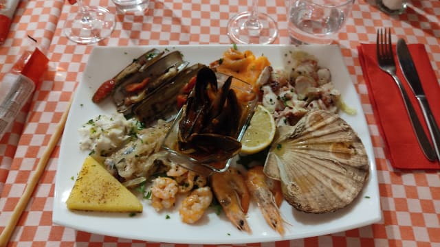 ANTIPASTO DI PESCE MISTO - Osteria Numero 1