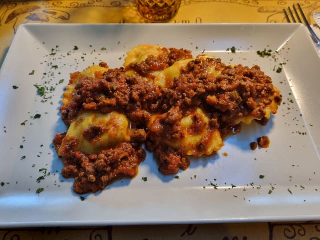 Tordelli al ragù di Scottona - Osteria I Macelli