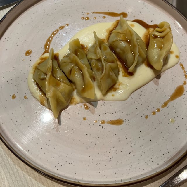 ravioli di brasato - La cantina del Giannone, Milan