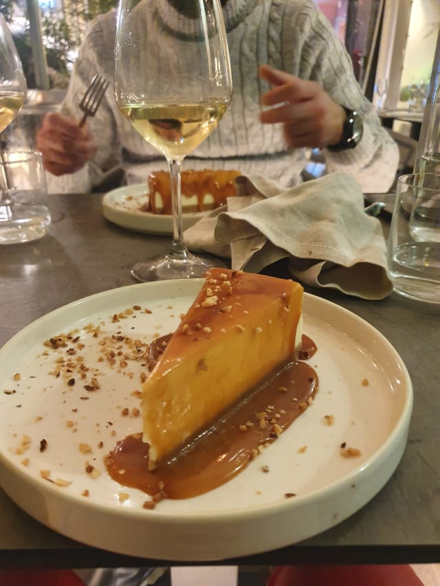 Cheesecake con caramello salato - Sospiro Trastevere