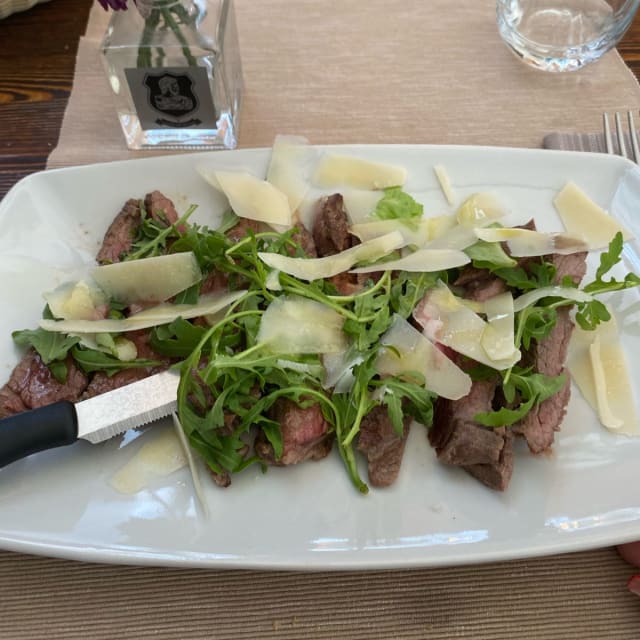 Tagliata Rucola e Grana - Osteria di Nerone