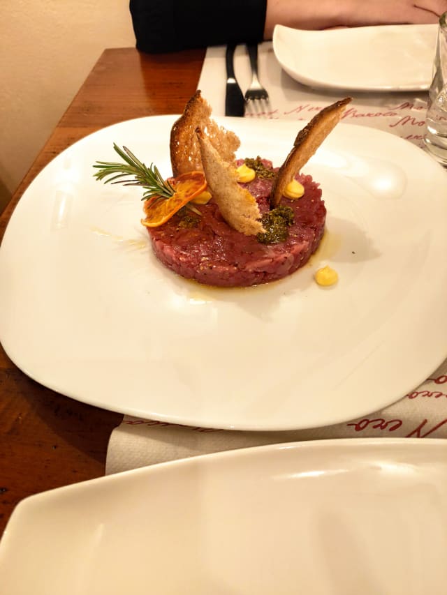 Tartare del "fierale" Lime - Al Fierale ToscanaGrill, Pienza