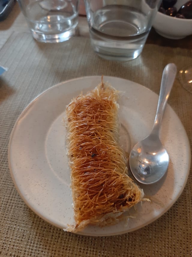 kadaif   dessert - Le Comptoir de Papa, Paris