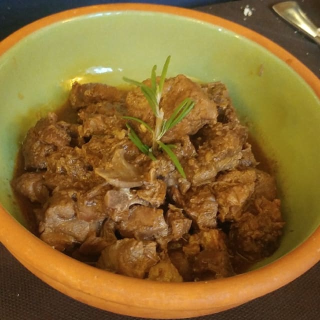 cinghiale in umido - Rifugio Vetta