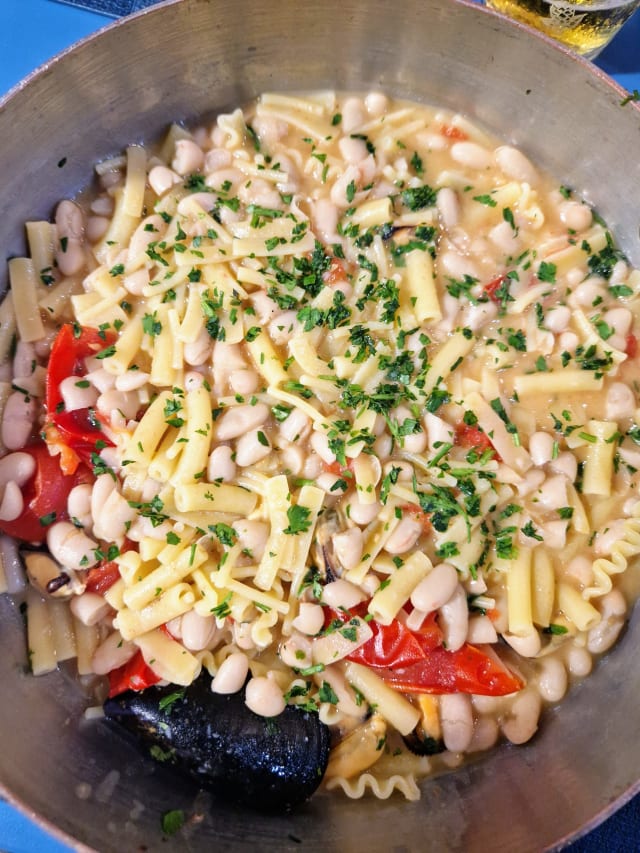 Pasta fagioli e cozze - Ristorante Pizzeria 7Soldi dal 1962, Naples