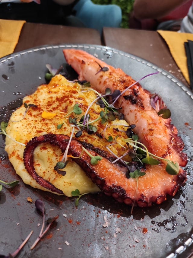 Pulpo braseado - Okapi Gastrobar