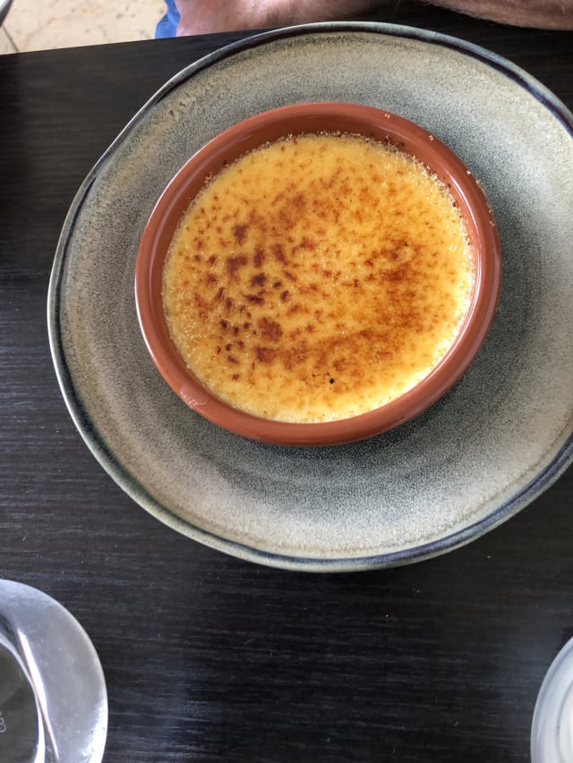 Crème brûlée à la vanille - Le Vendome, Dijon