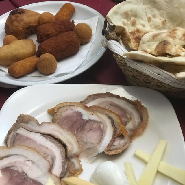 Antipasto della Fraschetta  - La Fraschetta di Barbablù, Rome