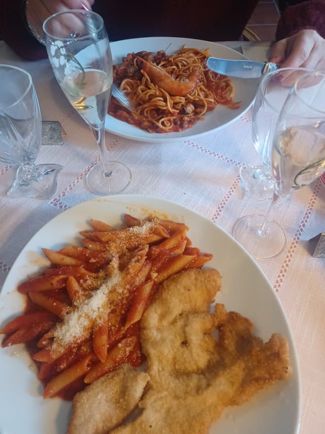 Escalope Milanaise avec Pasta ou Salade - Ristorante Piano, Reims