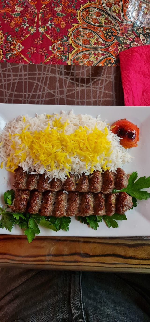 Chelo kabab kubideh - Sharazad - Ristorante Persiano - Iranian Food, Turin