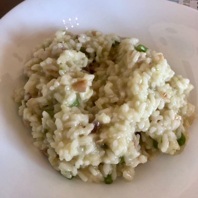 Risotto asparagi e culatello - L'Osteria Del Ponte